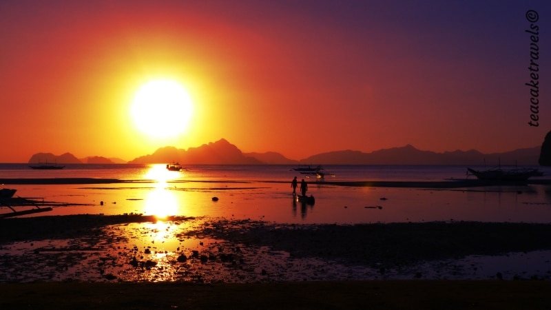 El nido sunset Corong Corong Beach