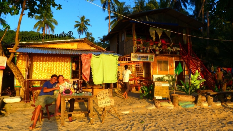 El nido sunset spot Corong Corong Beach