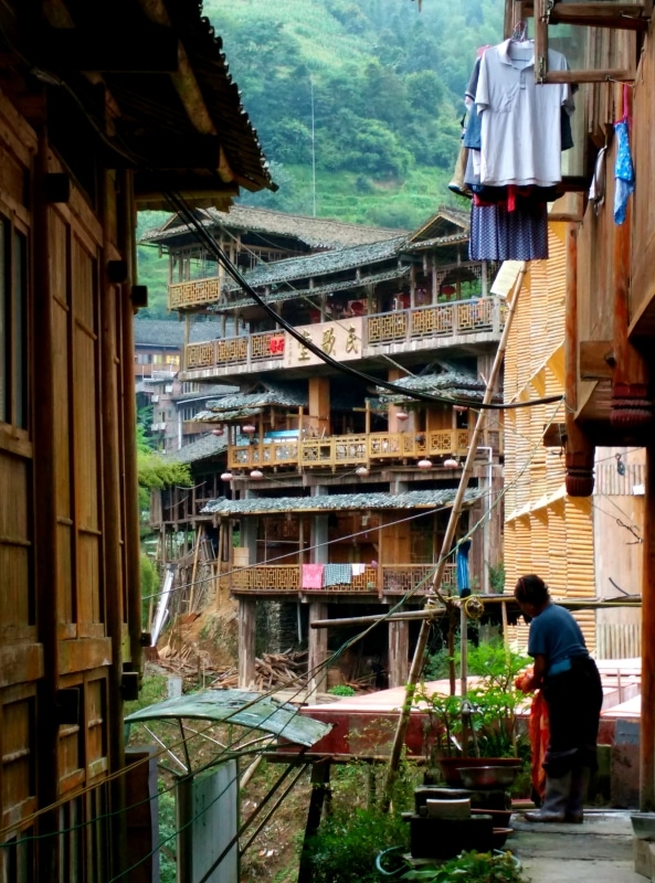 Pingan Village Local Lady