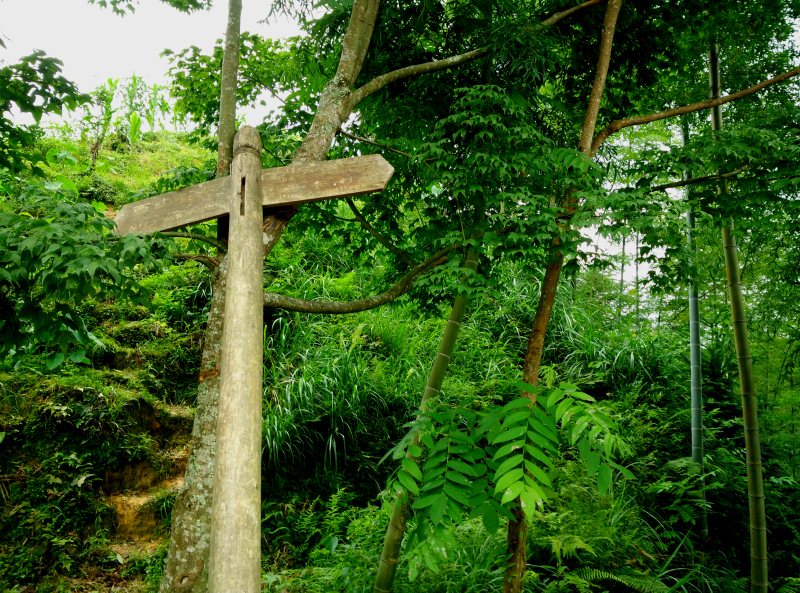 Signpost in Dazhai
