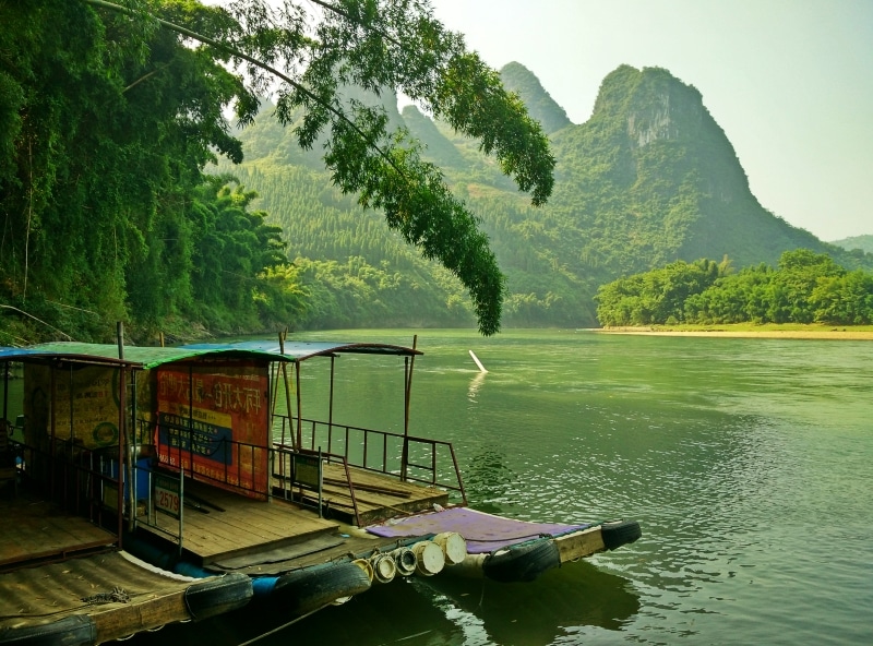 Xingping Bamboo Boats