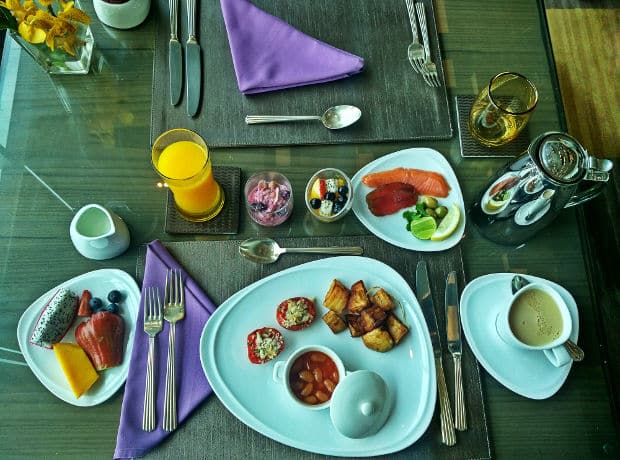 Amari Watergate Bangkok Executive Lounge Breakfast