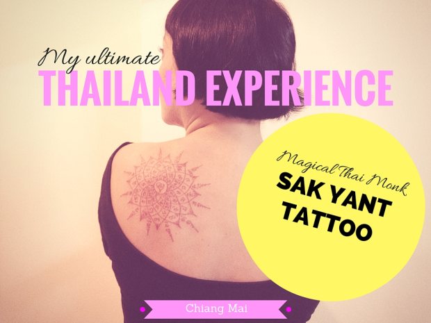 My Sak Yant Tattoo experience by a Thai Monk in Chiang Mai Thailand