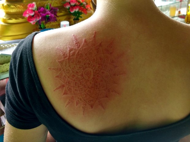 Sak Yant Tattoo Chiang Mai Thailand