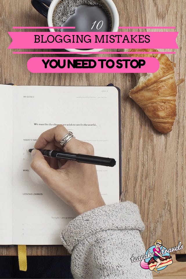 Mistakes Newbie Bloggers Make That You Need To Stop Now