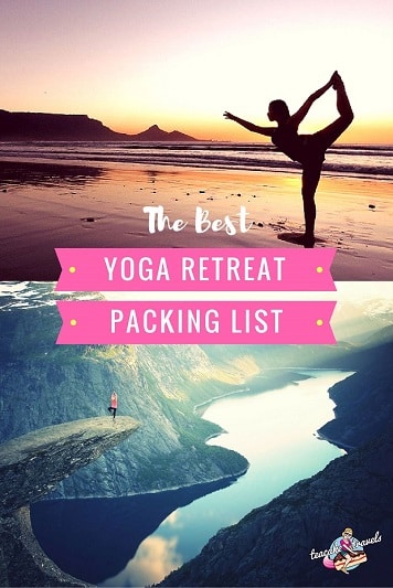 Yoga Retreat Packing List