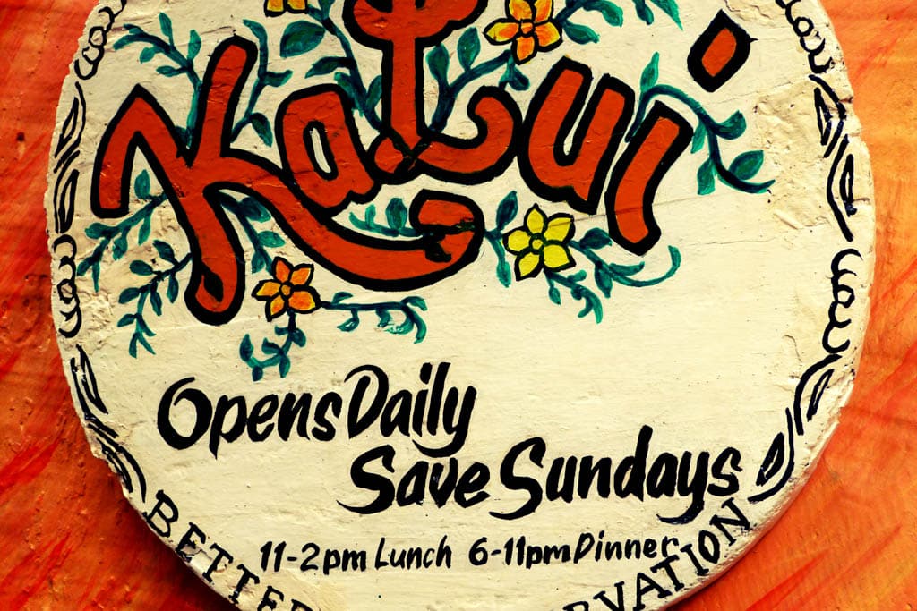 Kalui Restaurant Puerto Princesa Itinerary