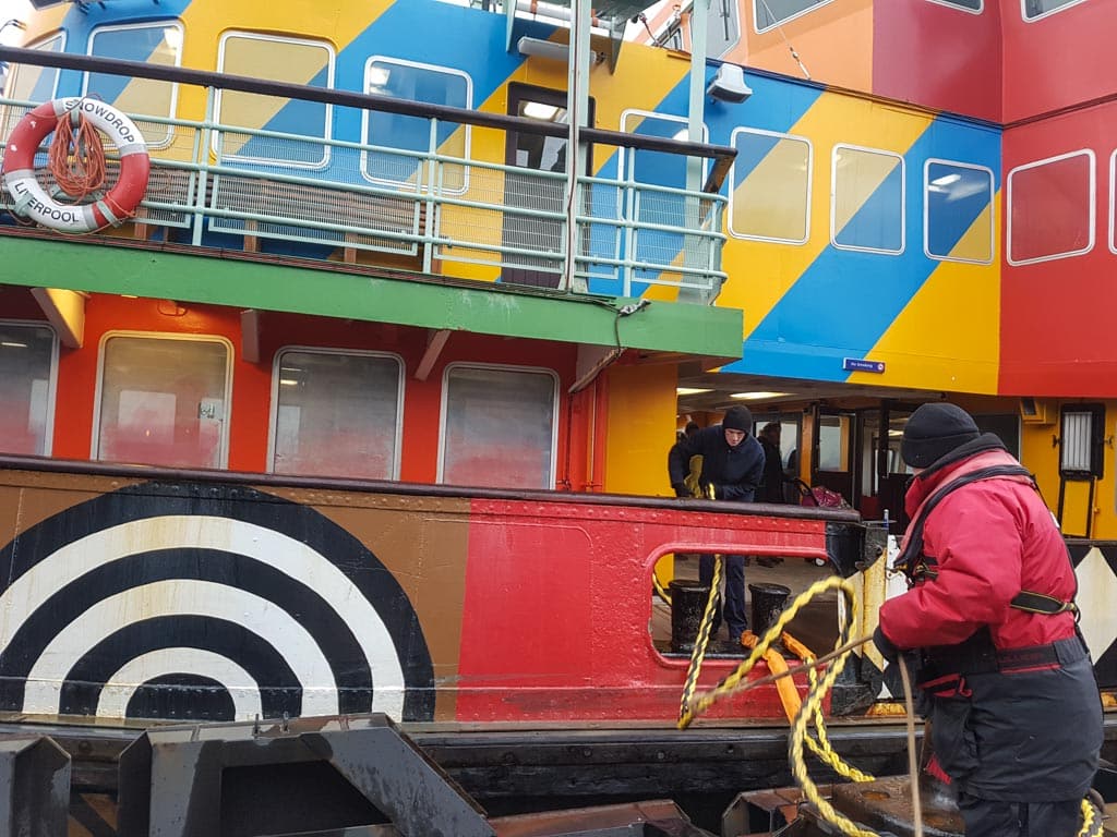 Visit Liverpool and sail on the River Mersey Ferry 'Snowdrop'
