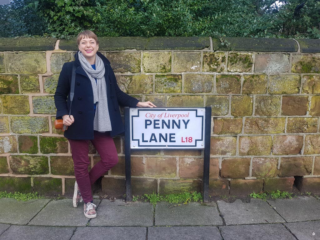 Visit Liverpool and see Penny Lane on the Beatles Magical Mystery Tour Bus