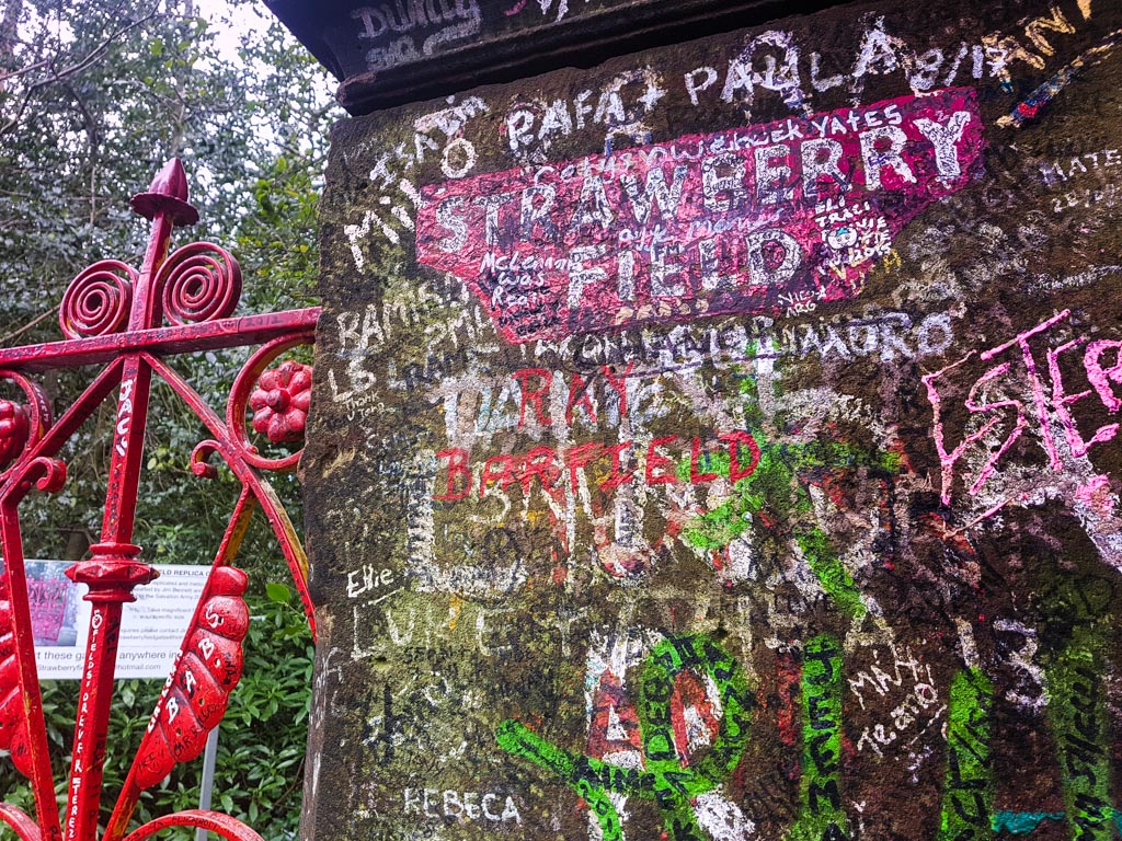 Visit Liverpool to see Strawberry Fields on the Beatles Magical Mystery Tour Bus