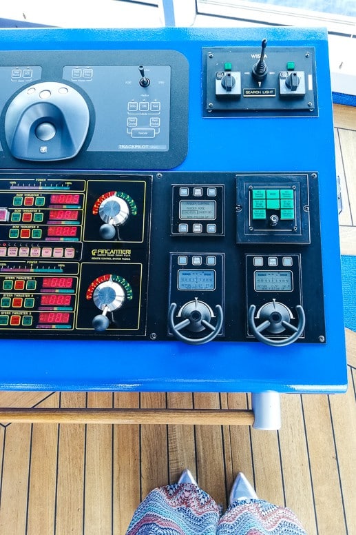 The Bridge on Princess Cruises