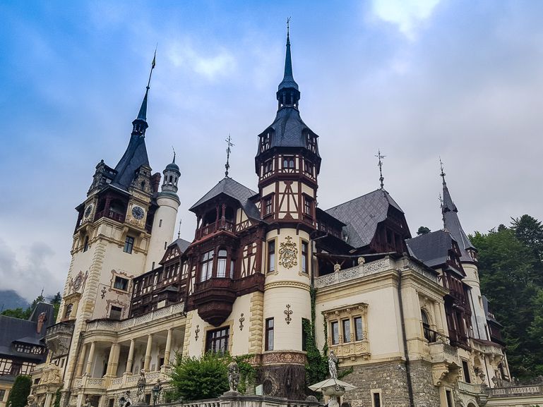 Things to do in Transylvania Romania include Peles Castle