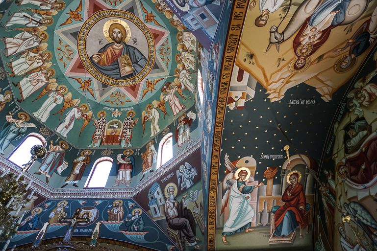What to see in Romania? Visit the church in SfantuGheorghe Village in the Danube Delta
