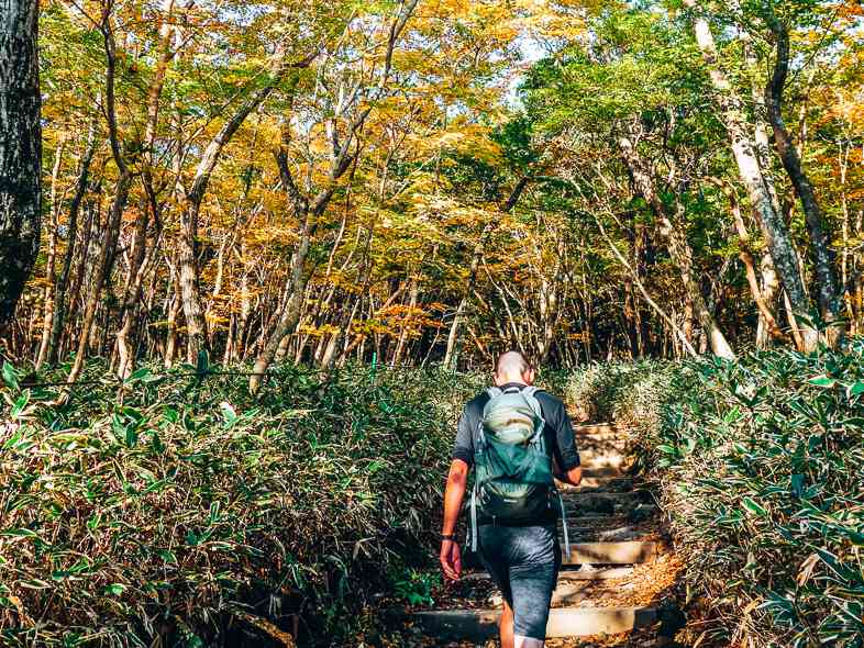 Hiking in South Korea
