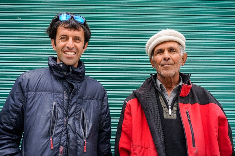 Ghulkin Village Father and Son from Hunza Pakistan