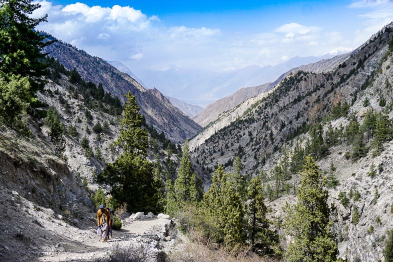 Trek up to Fairy Meadows in Pakistan