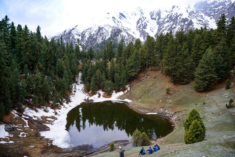 Fairy Meadows Lake in Pakistan