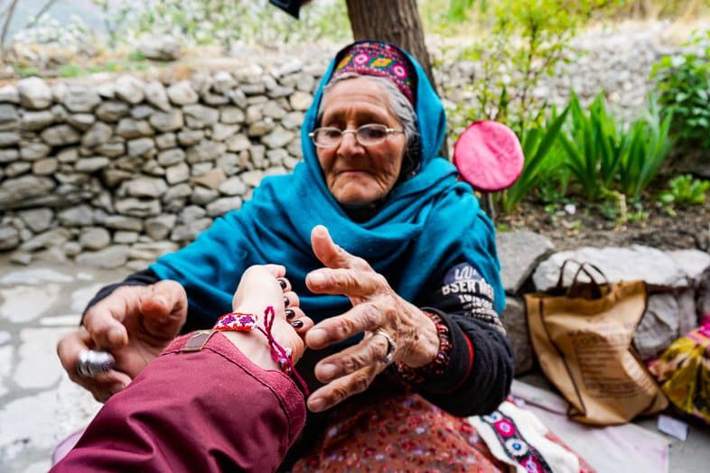 Locals in Karimabad Hunza