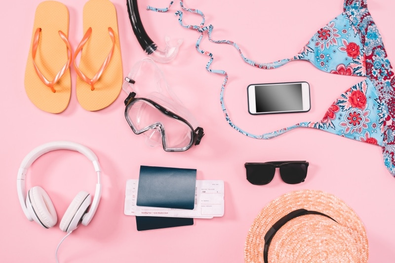 Packing light for traveling out of the country with some simple essentials