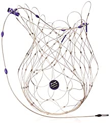 Pacsafe steel mesh anti-theft bag protector net for securing luggage.